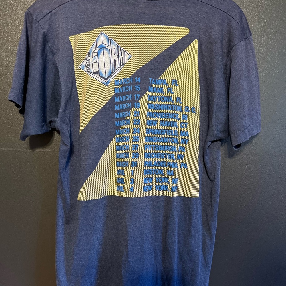 Vintage 80s Jimmy Page The Firm Tour T-Shirt - Picture 3 of 16